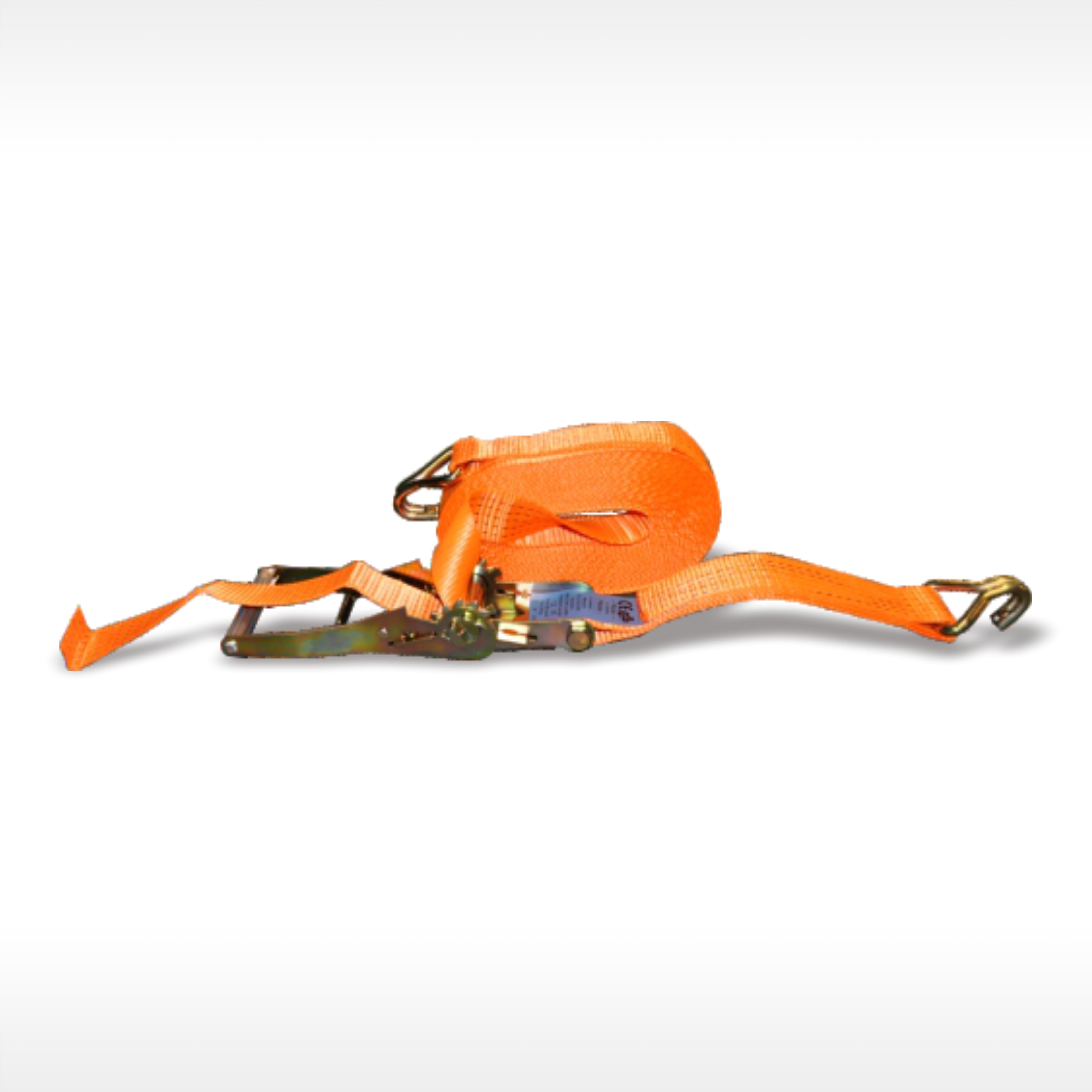 Ratchet tie down with double "J" hooks AKS-SN23T10