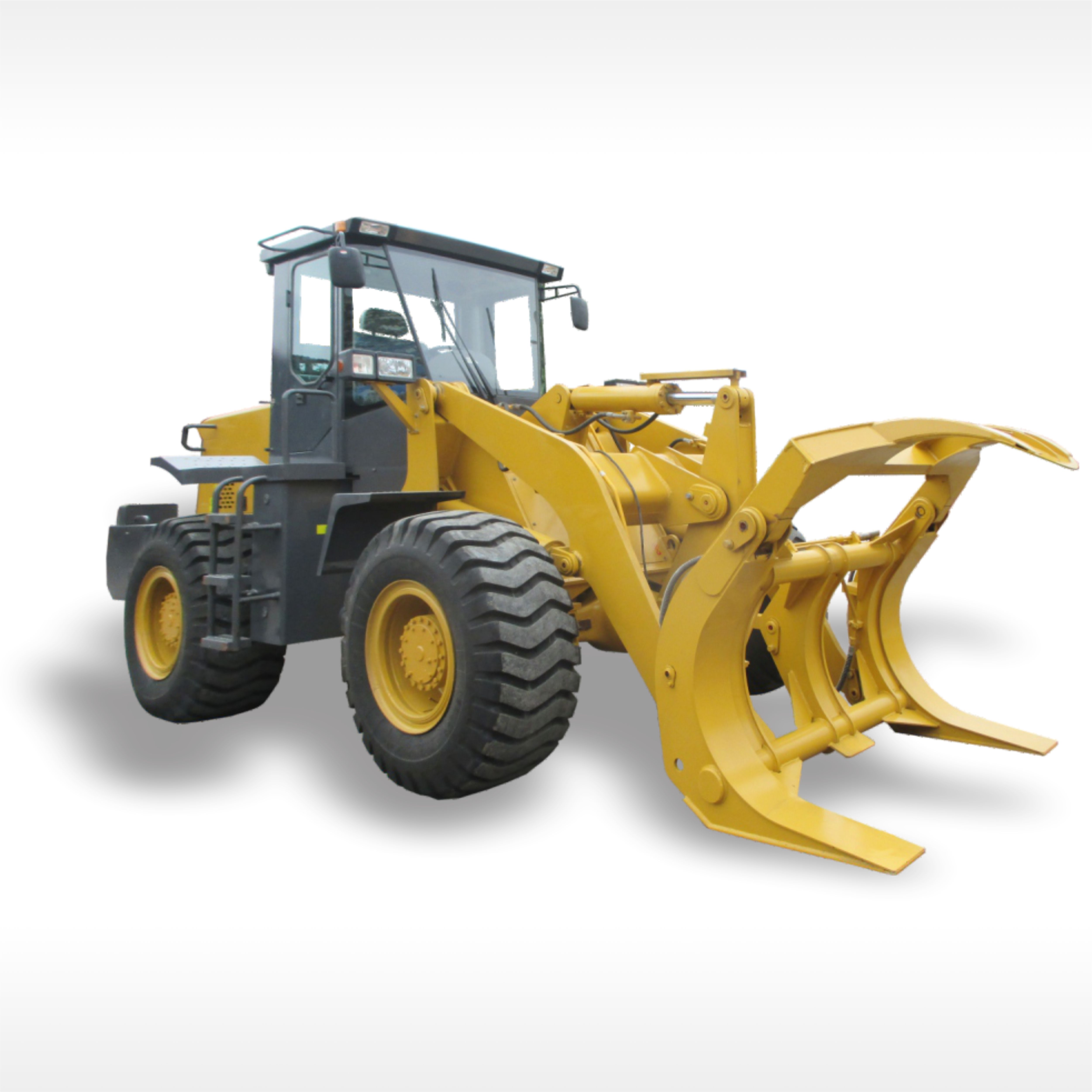 Hydraulic wheel loader w/ log grapple & joystick control system ( Engine Cummins ) AKS-WS3TL